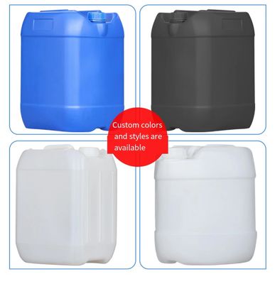 30L Sıvı Kimyasal Kaplar Kapalı HDPE 5 Galon Plastik Kap