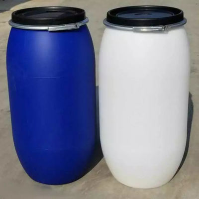 HDPE 55 Galon Plastik Beyaz Varil Namlu Silindirik ISO9001