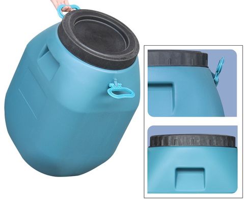 HDPE Kimyasal Varil Konteyneri 50L Plastik Kare Varil 80 * 47mm