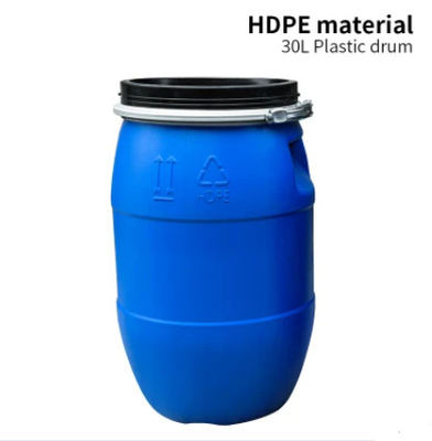 Kilitleme Halkası ISO9001 ile 30L Kimyasal Saklama Kapları HDPE 30 Litre Varil