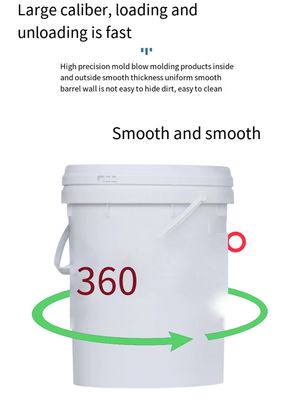 Boya 1L / 2L / 5L / 10L Plastik Kovalar Özelleştirilmiş Plastik Kovalar