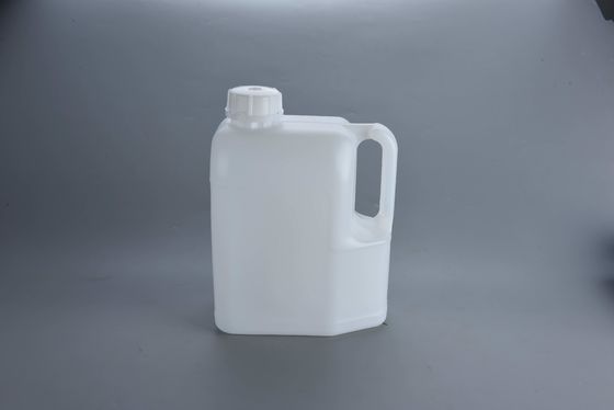 Yerel / Sipariş / Özelleştirme için 6L Plastik Jerry Kutusu 400g Tare Ağırlığı 47mm İç çapı HDPE malzemesi