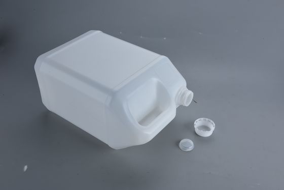 10L Ekstrüzyon Üfleme Kalıplı Plastik Jerry Kutusu Spot / Sipariş / Özelleştirme için 320g Tare Ağırlığı