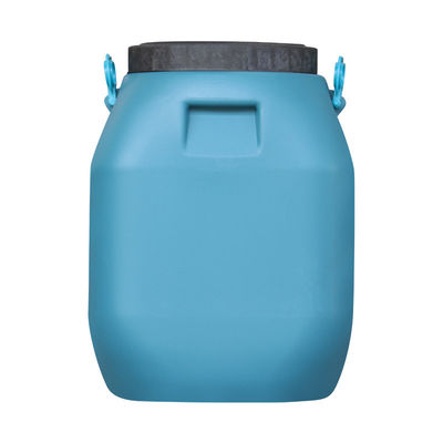 50L Kare Mavi Plastik Varil Varil Çıkarılabilir Kova Kimyasal ISO9001