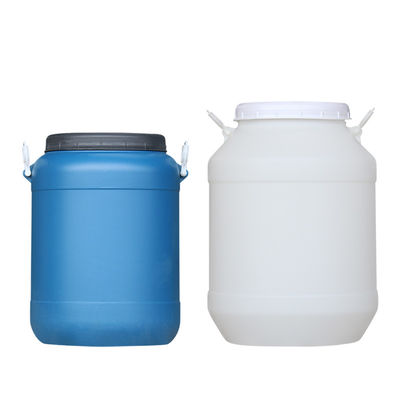 Yarı Saydam Gıda Sınıfı Plastik Varil Davul 50L Çıkarılabilir Yuvarlak