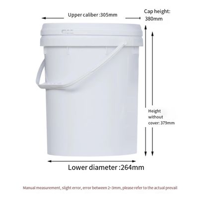 Kapak PP ile Dayanıklı Plastik Kova Boya Davul Namlu 20L HDPE