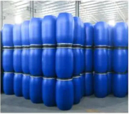 125L Plastik Kimyasal Konteyner Varil Varilleri% 100 HDPE ISO9001