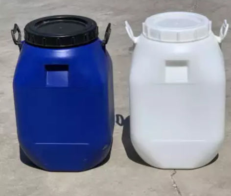Silindir HDPE Plastik Varil Davul Şişirme Tankı Büyük Ağız