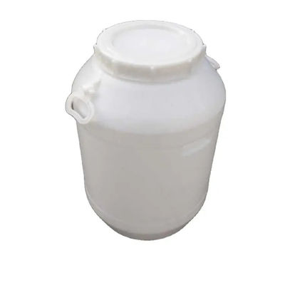 HDPE Şeffaf Plastik Varil Davul 50L - 60L Gıda Sınıfı Yuvarlak Şekil