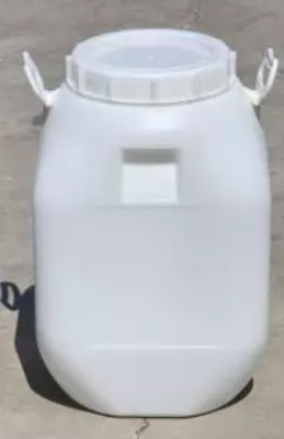 Silindir HDPE Plastik Konteyner Şişirme 60L Plastik Üstü Açık Tank