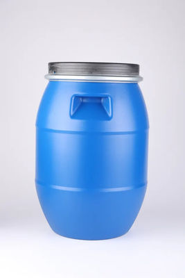 Dayanıklı Kapaklı Yuvarlak 30L Mavi Yağ Varil HDPE Plastik Varil