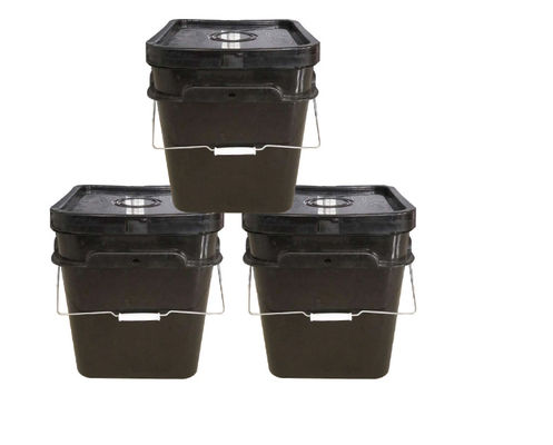 Silindirik Plastik Boya Kovası HDPE 20 Litre Kova Özel Baskılı ISO9001