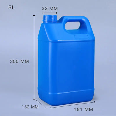 5L Plastik Bidon Kapalı 5 Litre HDPE Bidon Saplı
