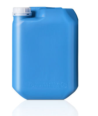 20 litre kare kapalı plastik davul HDPE Mavi Plastik Kimyasal Davul