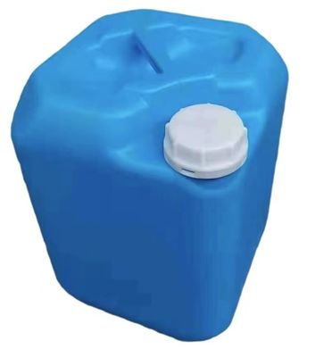 20 litre kare kapalı plastik davul HDPE Mavi Plastik Kimyasal Davul