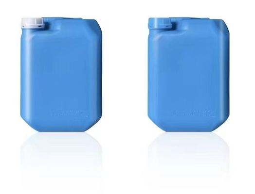 20 litre kare kapalı plastik davul HDPE Mavi Plastik Kimyasal Davul