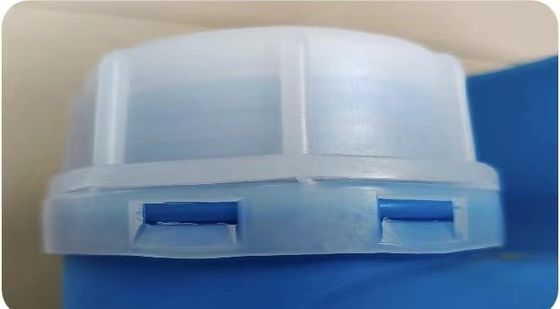 20 litre kare kapalı plastik davul HDPE Mavi Plastik Kimyasal Davul