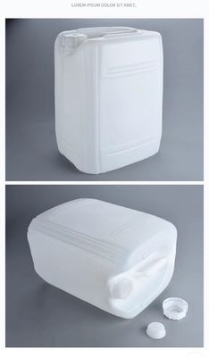 Yüksek Performanslı HDPE Plastik Konteyner20L Büyük Ağız Urea Fıçı