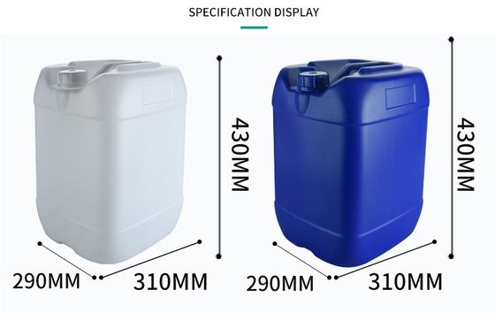 30L yeni HDPE plastik kare varil korozyona, asit ve yüksek sıcaklığa dayanıklı