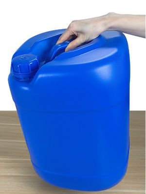 Kalın plastik varil 25 litre asit ve alkali dirençli kimyasal varil kare
