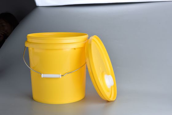 10 litrelik plastik açık varil hafif ve kimyasal veya boya tutabilir