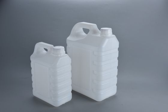 2.5L Beyaz HDPE Plastik Jerry Kutusu Özellik için Sıkı Başlı ve vida Kapaklı