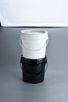 Sıvı ve katı ürünler için 4L plastik boya kovası 300*350mm Boyut özelleştirilebilir tasarım seçenekleriyle