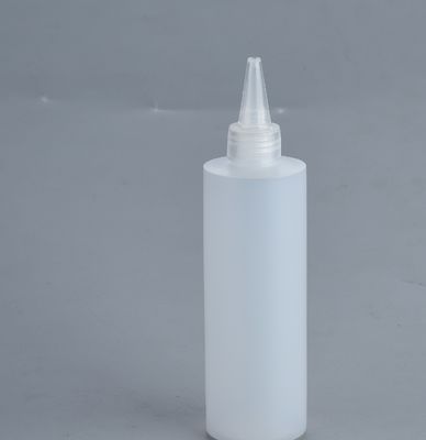 250ml yuvarlak damla şişe yeni HDPE ile üretilmiştir